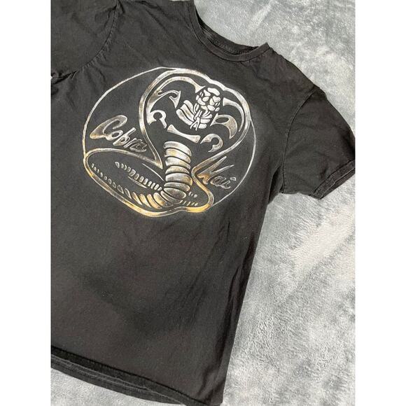men's medium Cobra Kai Karate Kid good condition black - Picture 2 of 9